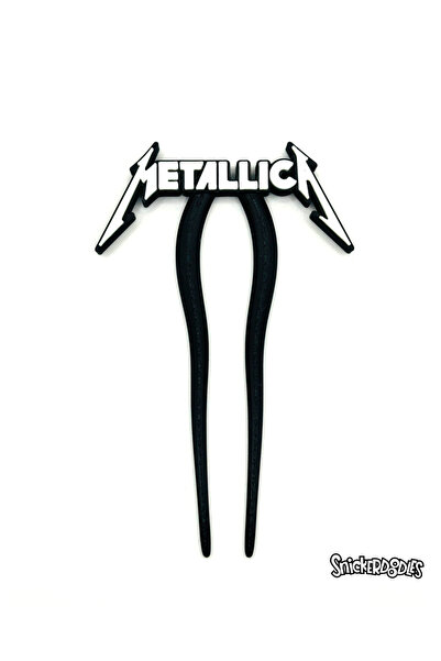 Snickerdoodles مشبك شعر ميتاليكا - دبوس شعر فرنسي - إكسسوار شعر معدني ثقيل - ...