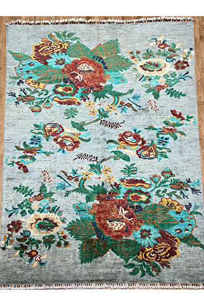 Turkmen Rug El Dokuma Afghan halısı