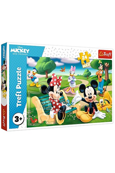 Vardem لعبة تريفل 24 قطعة من ألغاز ماكسي لشخصيات ديزني (60×40 سم) - قياسي