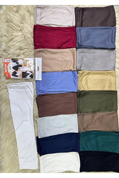ALDAIYR 16 Pcs Hijab Sleeves Combed Cotton Prayer Sleeves Kol2908