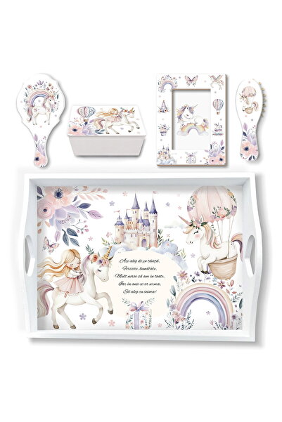 OEM Set tavita mot Regatul Unicornilor pentru fetite, cu accesorii