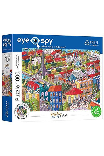 Vardem لعبة ألغاز تريفل 1000 قطعة (باريس، فرنسا) (68,3×48 سم) - قياسي