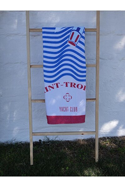 Baveno Velvet 100X180 cm Patterned Modern Beach Towel