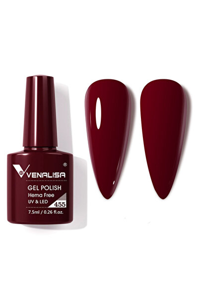 Venalisa Ημιμόνιμο βερνίκι νυχιών , hema-free, 7.3 ml, 455