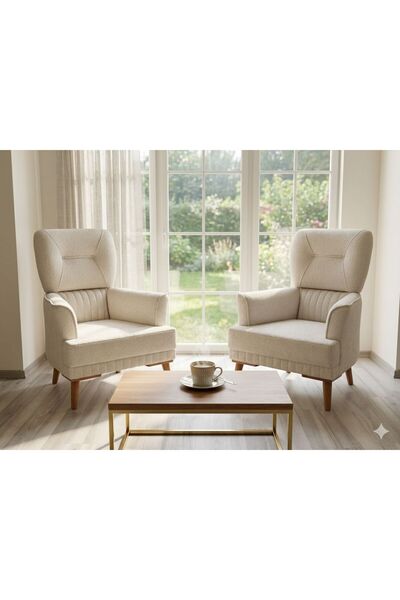 AYDIN KARACA MOBİLYA ZAMBAK BERJER 2 ADET