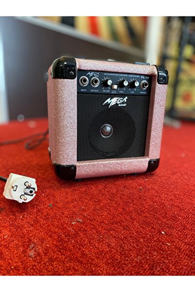 MEGA Gitar Amfisi Pembe Renk Profesyonel