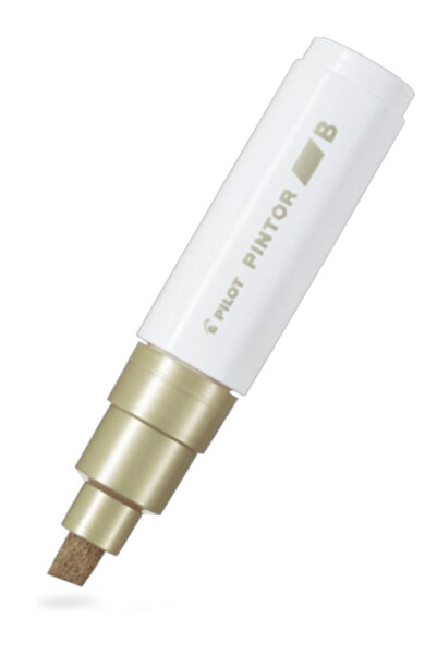 Pilot بينتور (بي) ذو طرف مقطوع ذهبي اللون