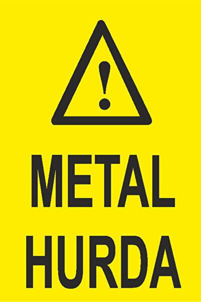 Sendegelal 21X30 cm Composite Occupational Safety Warning Sign – Caution, Pro...
