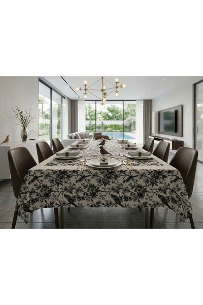 Heriya Espamiras Pattern Linen Tablecloth 150X220 cm