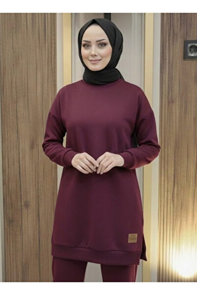 Bala Giyim Women's Two-Ply Tunic with Slit