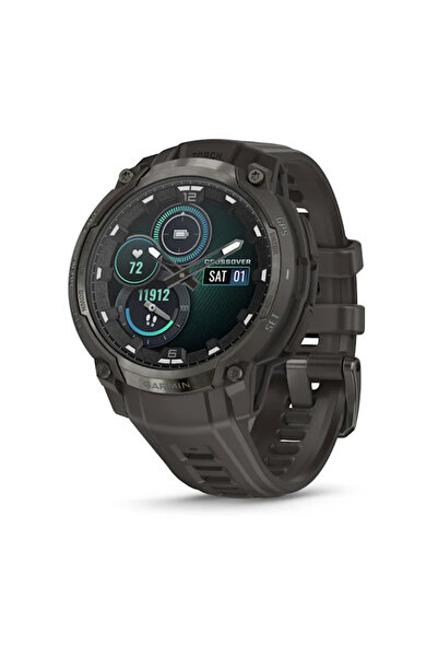 Garmin Instinct Crossover AMOLED - Kömür Siyahı