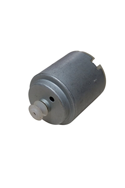 Devre Dünyası R260 3-6V 7500Rpm Kasnaklı DC Motor (Çap 24mm Uzunluk 40mm) Hob...