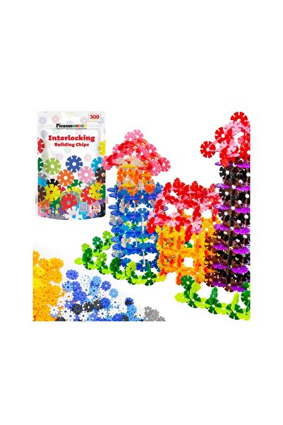 PicassoTiles Picasso Tiles Set Magnetic 300 Buc Cuburi Constructii Picptf300 ...