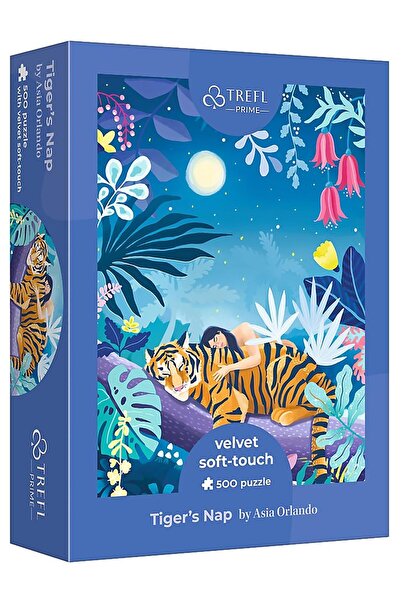 Vardem لعبة ألغاز تريفل 500 قطعة من تيجر'ز ناب (34x48 سم) - ستاندرد ستاندرد