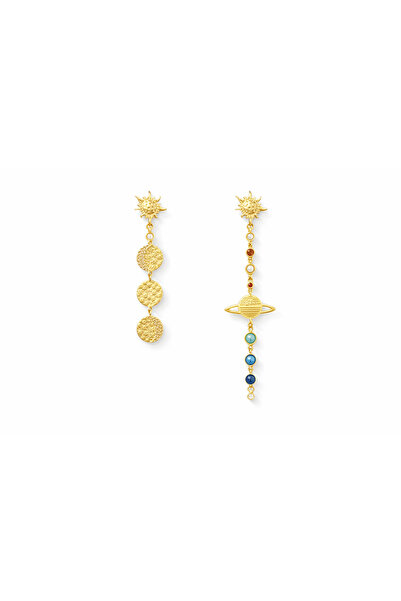 Venus Design Steel Planet Earrings