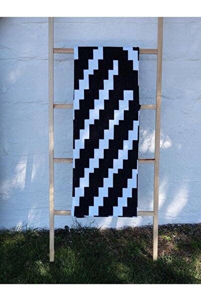 Baveno Velvet 100X180 cm Patterned Modern Beach Towel