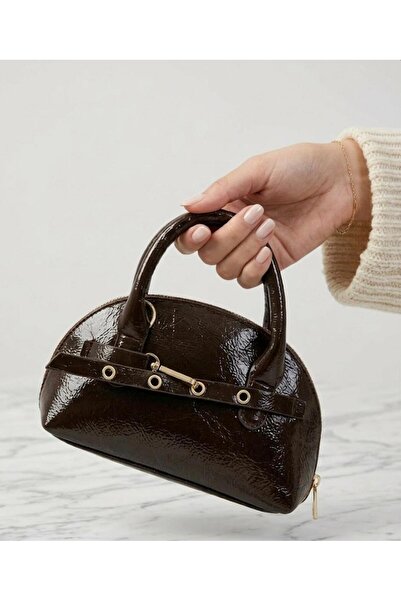 addy Kahverengi Mini El Çantası