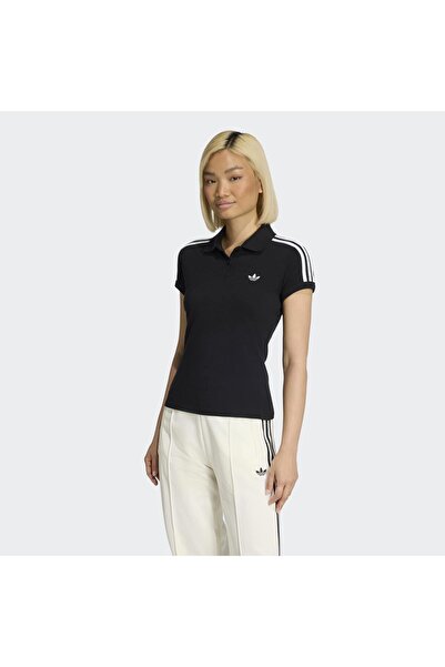 adidas Originals Women's Black Polo Shirt (Kd7974)
