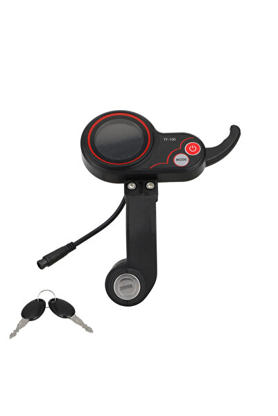 Kugoo Ecran LCD TF-100 cu accelerație și contact cu cheie - Tablou de bord tr...