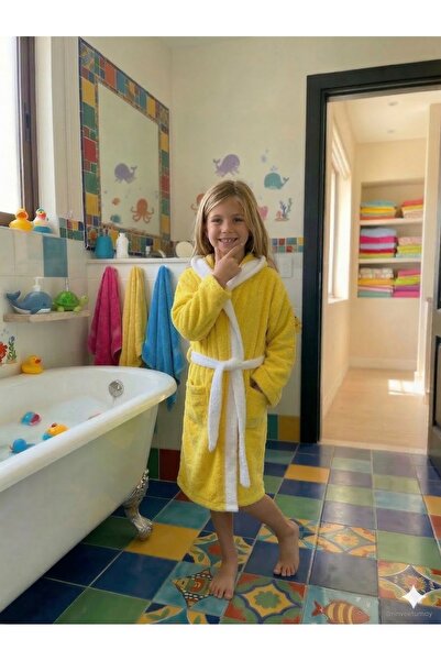 Damlaiso Welsoft Fleece Children's Bathrobe