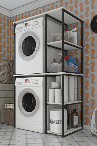 Kenzlife çamaşır kurutma makinesi dolabı nadle byzsyh 180*100*60 mat suntalam...