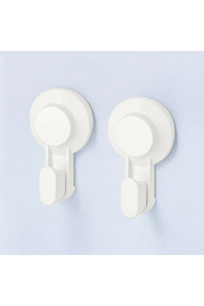 IKEA TISKEN duvar askısı, beyaz, 2 adet