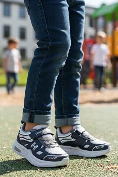 Tuğba Ortopedi 253 Boys' Preschool Navy Blue Light-Up Shoes Sneakers