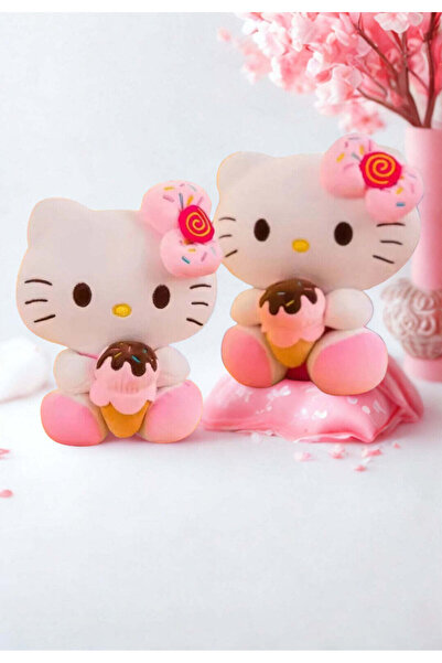 ToyziBox Hello Kitty Peluş Oyuncak 30 cm Yumuşak Hello Kitty Uyku Arkadaşı Peluş