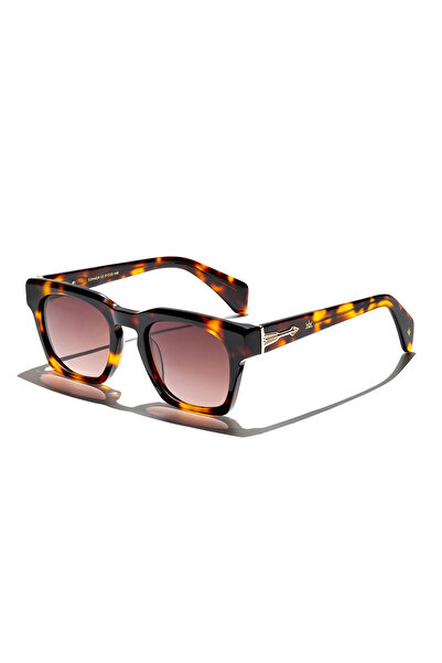 EYE OF HORUS Eoh4024 C2 Leopard Acetate Unisex Sunglasses
