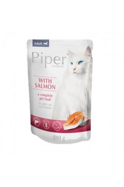 Piper Hrană pentru pisici adulte cu somon, 100 g