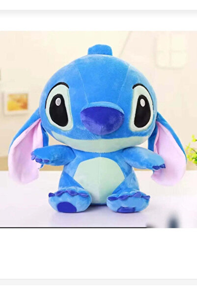 ToyziBox Stitch Peluş Oyuncak 30 cm Yumuşak Sevimli Uyku Arkadaşı Stitch Peluş
