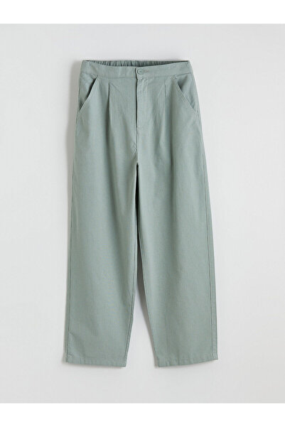 LC Waikiki Özmarka – Новият сезон: панталони с плисета от смес с лен за момчета