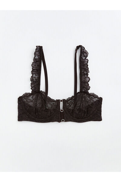 LC Waikiki Özmarka New Season Underwire Unpadded Lace Fancy Strapless Bra