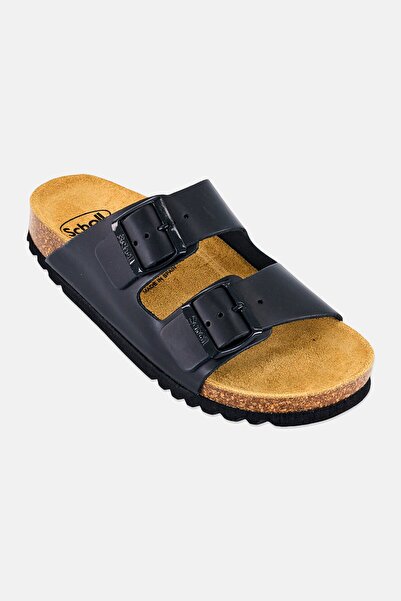 Scholl صندل جوزفين النسائي سهل الارتداء، أسود