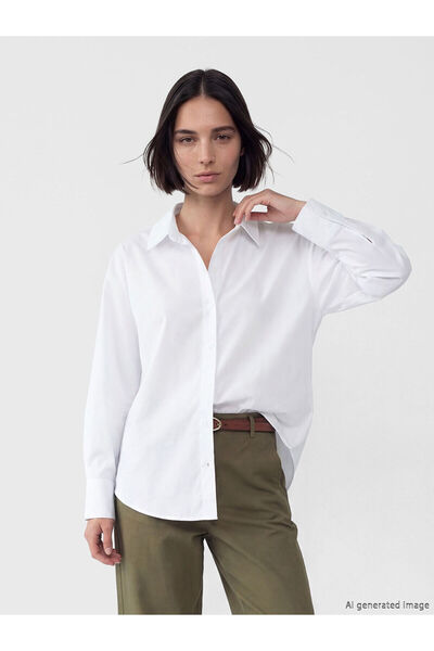 LC Waikiki Peak New Season Poplin Women's Shirt