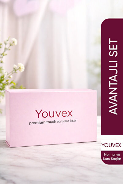 The Youvex Normal ve Kuru Saçlar İçin Saç Bakım Rutini Serisi