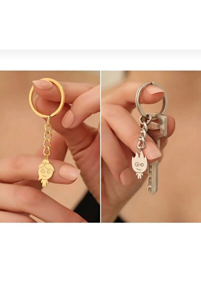 Elvia Atelier Σετ 2 τεμαχίων Φωτιά και Νερό - Μπρελόκ & Αξεσουάρ Τσάντας - Τι...