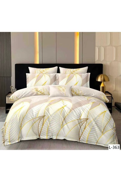 Truva Home Finet Bed Linen 6 Pieces, 230x250 cm – Superior Quality and Comfort