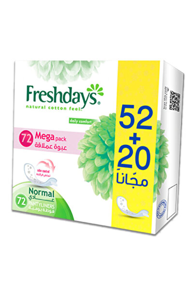 FRESH DAYS فريش دايز نورمال 72 فوطة