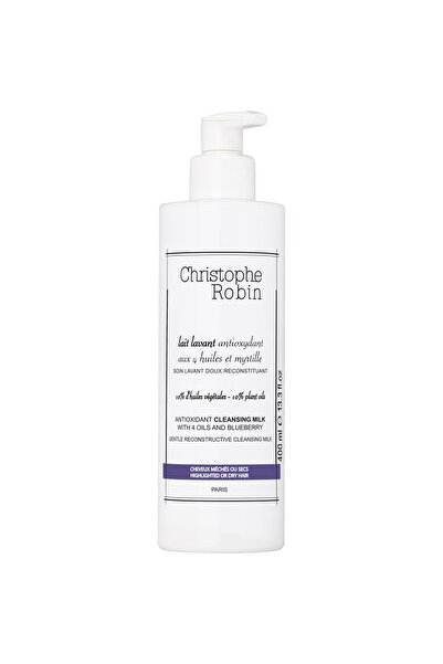 christophe robin Antioxidant Cleansing Milk With 4 Oils And Blueberry