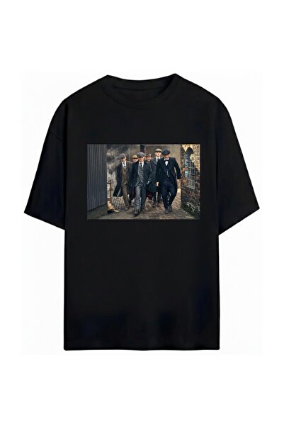 SVART WEAR Peaky Blinders Printed Unisex Oversize 100% Cotton T-Shirt