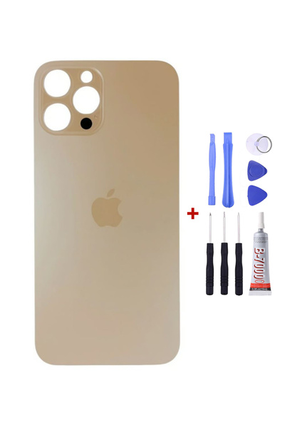 Yedcom Iphone 11 PRO MAX Gold Arka Cam Kapak Arka Pil Kapağı