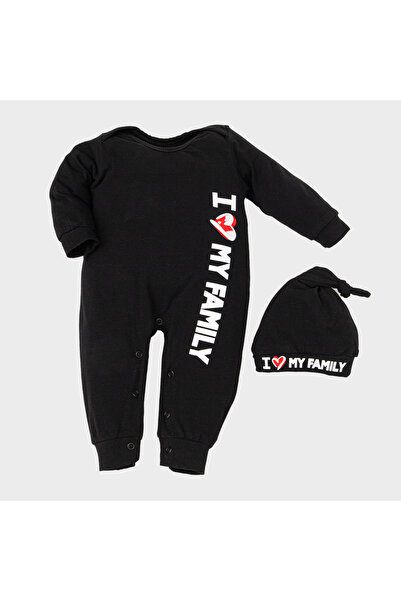 Baby Cara Baby Romper Set – Turkish Cotton I Love My Family Print