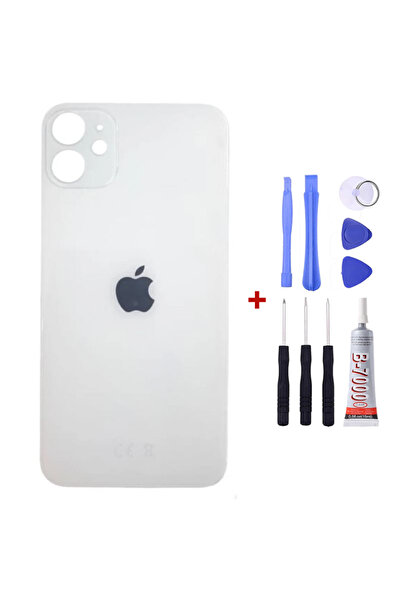 Yedcom Iphone 11 Beyaz Arka Cam Kapak Arka Pil Kapağı