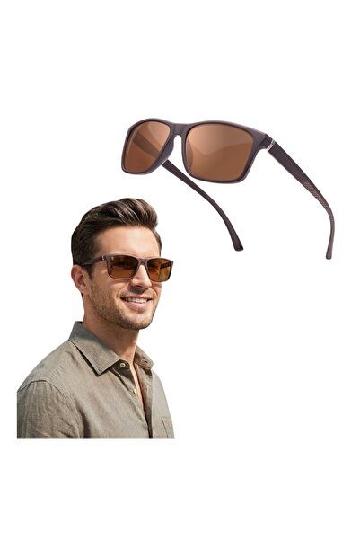 OEM Amorays Polarized Sunglasses - Sports - Universal size - Brown - UV400 Dr...