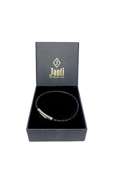 Janti Jtss26Blk1714 Stainless Steel Locked Genuine Leather K Leather U Guaran...
