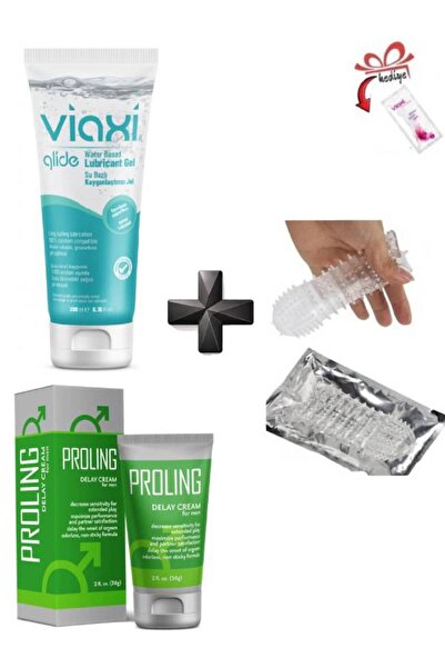Viaxi Su Bazlı Rahatlatıcı Kayganlaştırıcı Proling Erkeklere Kontrol Krem Yık...