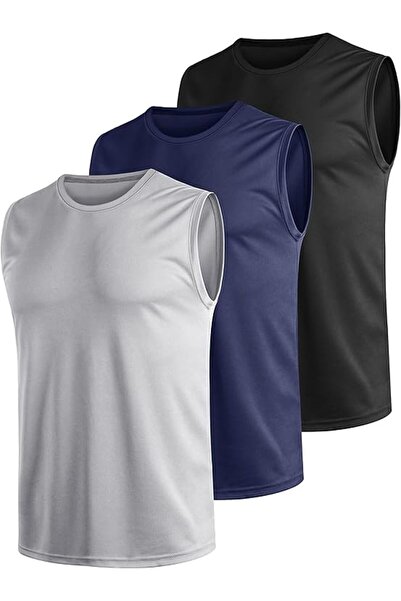 OEM Set 3 Maieuri Bărbați - Sport Performance - mărime 3XL - Multicolor - Fit...