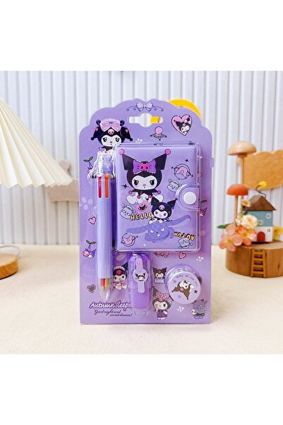 hediye Kilitli Mini Günlük Defter ve Kalem Seti 155-15