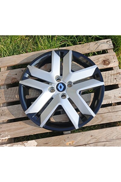 Universal Renault Clio 5 / 4 Uyumlu 16 inç Çift Renk Jant Kapağı 4'lü Takım A...